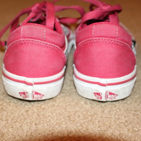 Vans Butterfly Sneakers - Pink Sz Girls 2.0 - Picture 9 of 9